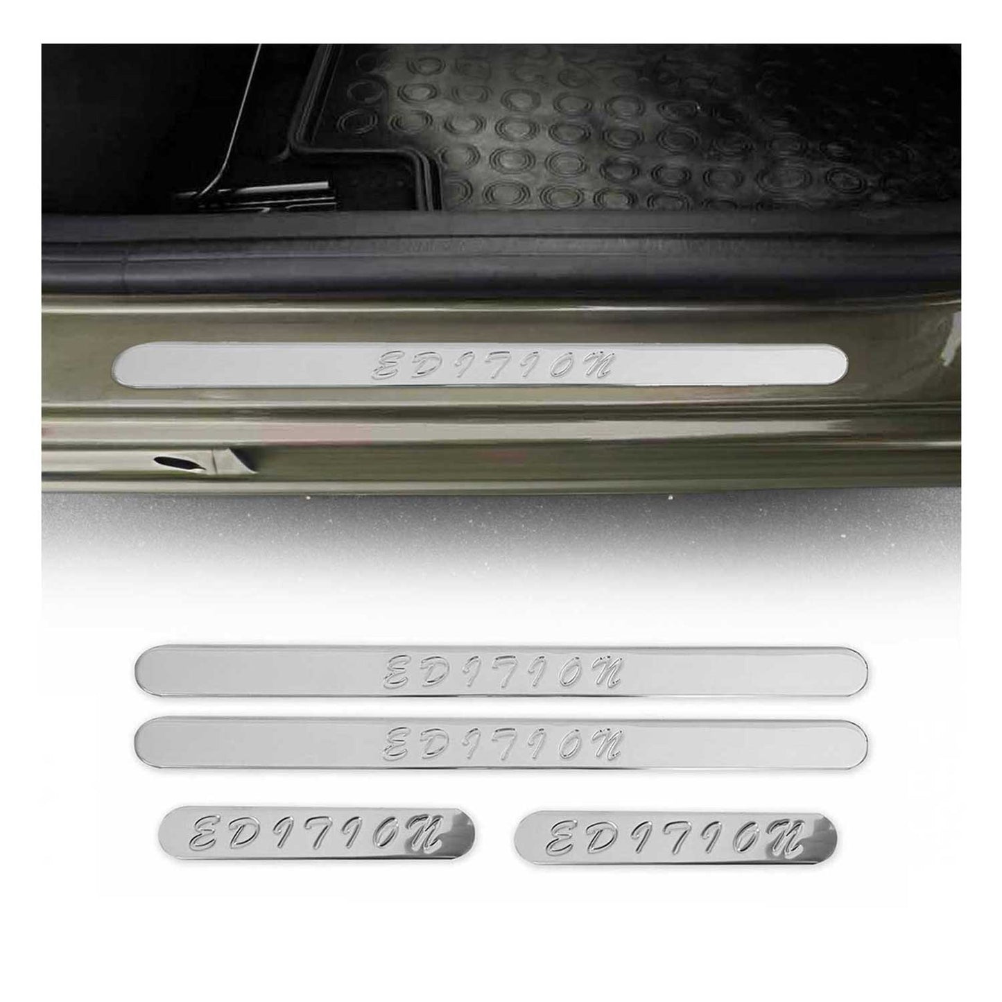 Einstiegsleisten Türschweller Edition für Skoda Superb 2001-2025 Edelstahl 4x