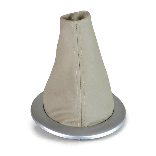 Schaltsack Schaltmanschette für Renault Megane 2004-2010 Kunstleder Beige