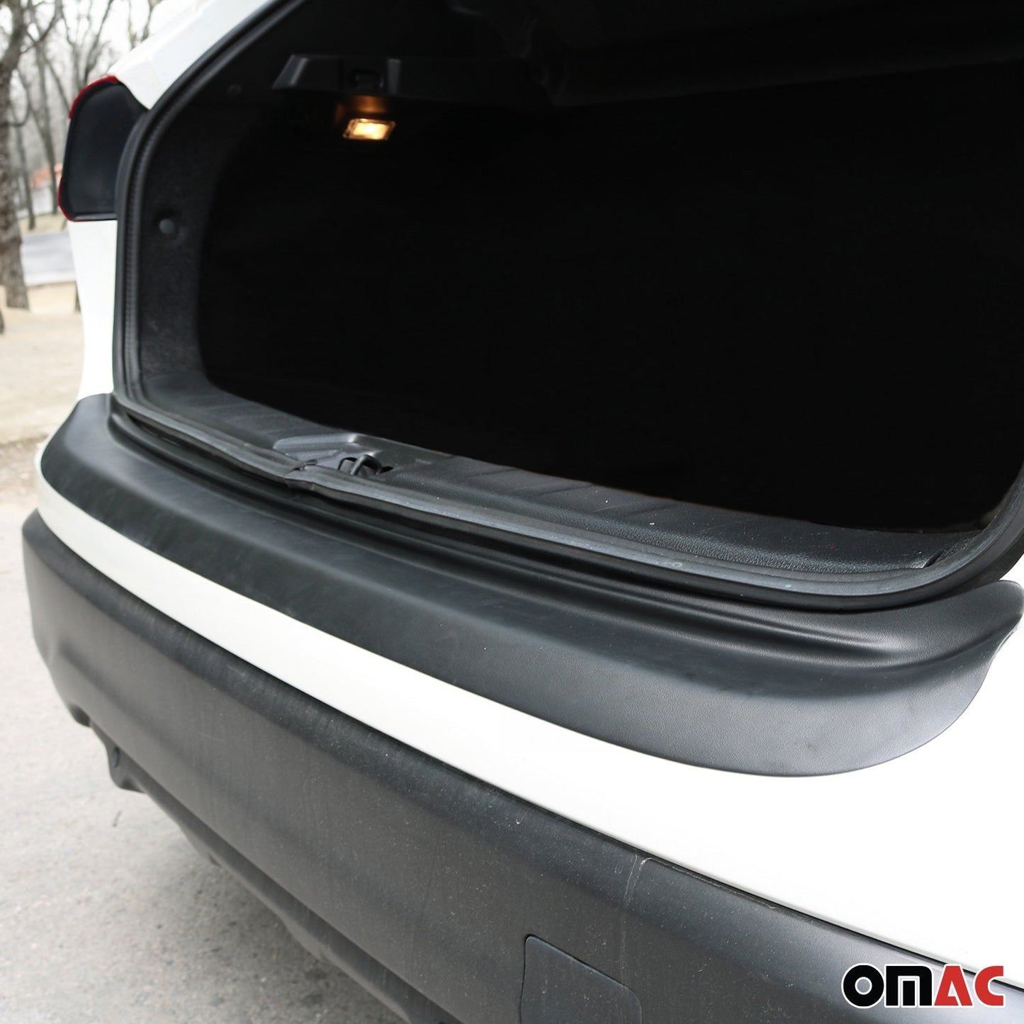 Ladekantenschutz für Nissan J11 2014-2017 Heckschutz ABS Schwarz