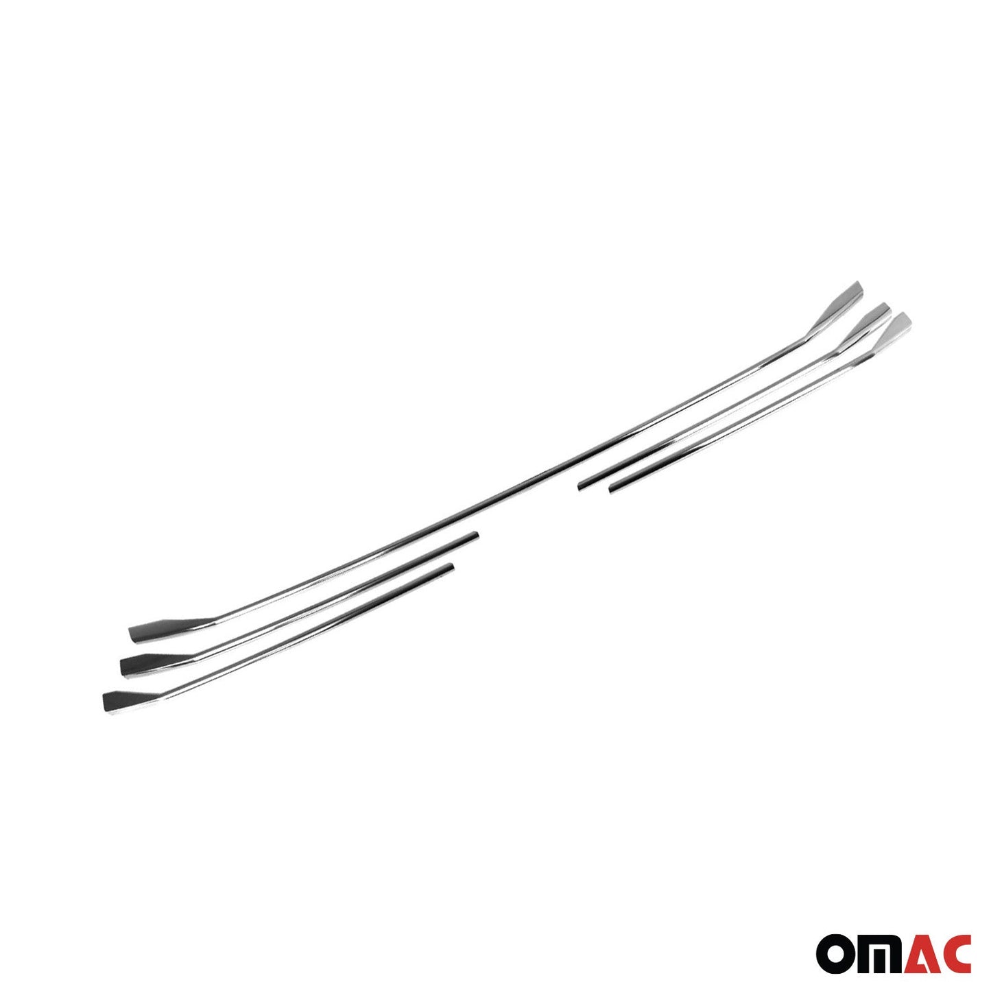 Benzi decorative grilă radiator pentru VW T6.1 Transporter 2019-2024 Highline Chrome 5x