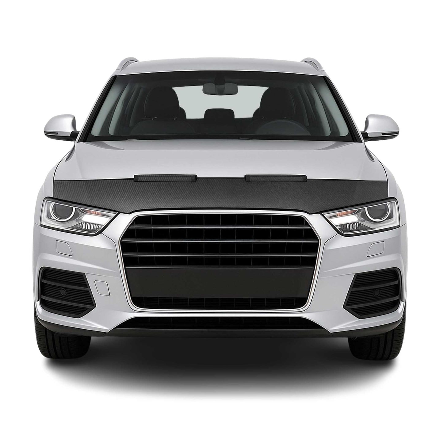 Haubenbra Steinschlagschutz Bonnet Bra für Audi Q3 8U 2011-2018 Carbon Halb