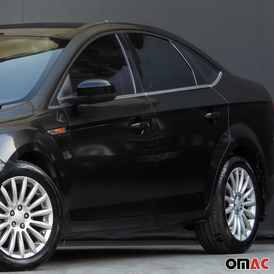 Benzi decorative geamuri pentru Ford Mondeo mk4 Limuzină/Estate 2007-14, cromate, set 6 piese