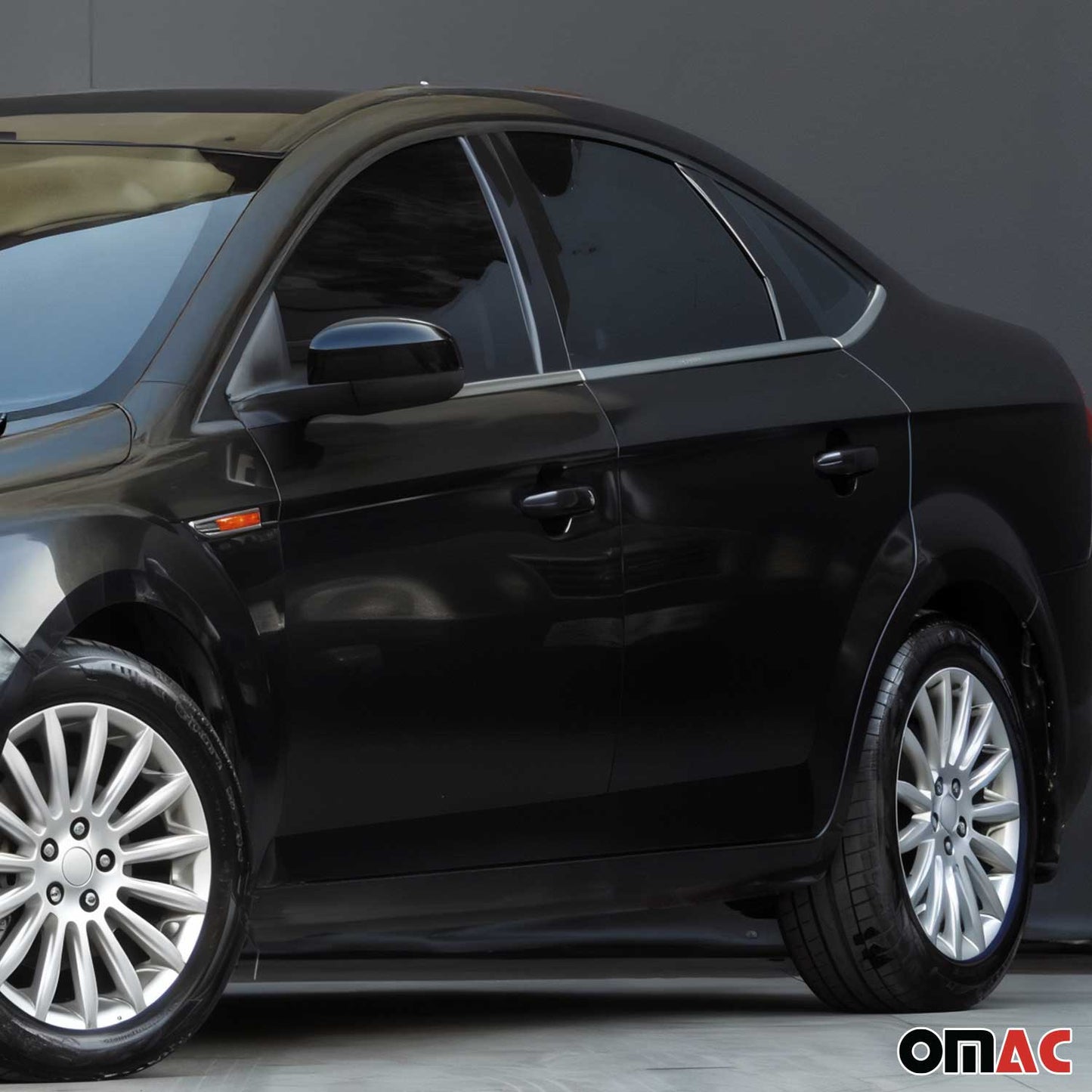 Benzi decorative geamuri pentru Ford Mondeo mk4 Limuzină/Estate 2007-14, cromate, set 6 piese