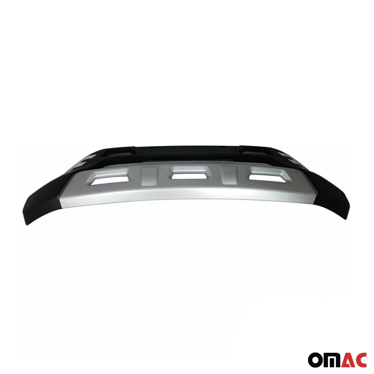 Difuzor spate bara de protecție spate pentru Hyundai ix35 2010-2012 argintiu negru 2x