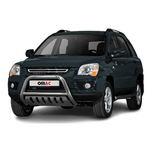 Bară de protecție/buton față pentru Kia Sportage 2008-2010 cu ABE (omologare de tip germană) oțel inoxidabil argintiu