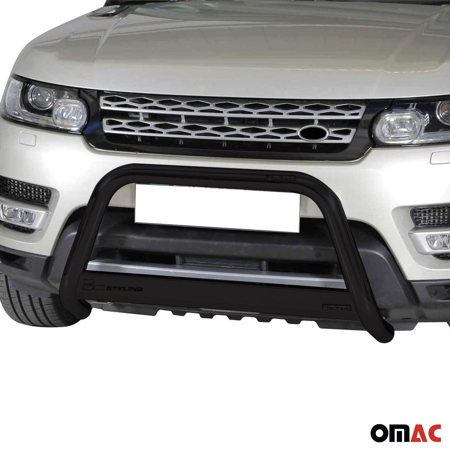 Bară de protecție/buton față pentru Range Rover Sport 2014-2017, ø63mm, oțel, negru