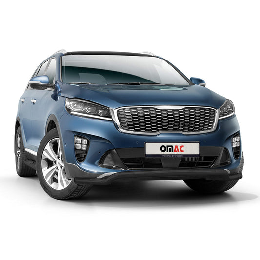 Bară de protecție față pentru Kia Sorento 2018-2025 cu ABE (omologare de tip germană) Negru oțel