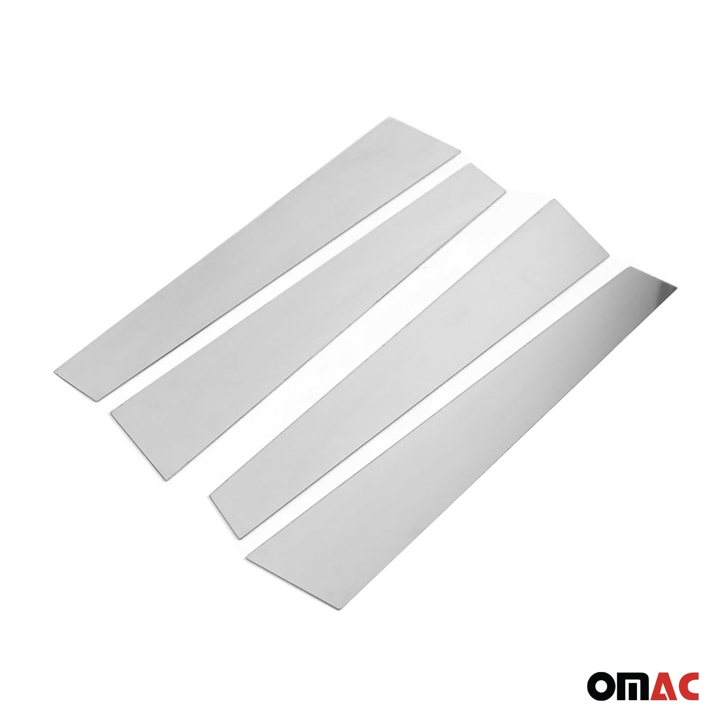 B-Säule Türsäulen Verkleidung für Hyundai Accent 2010-2017 Edelstahl Silber 4tlg