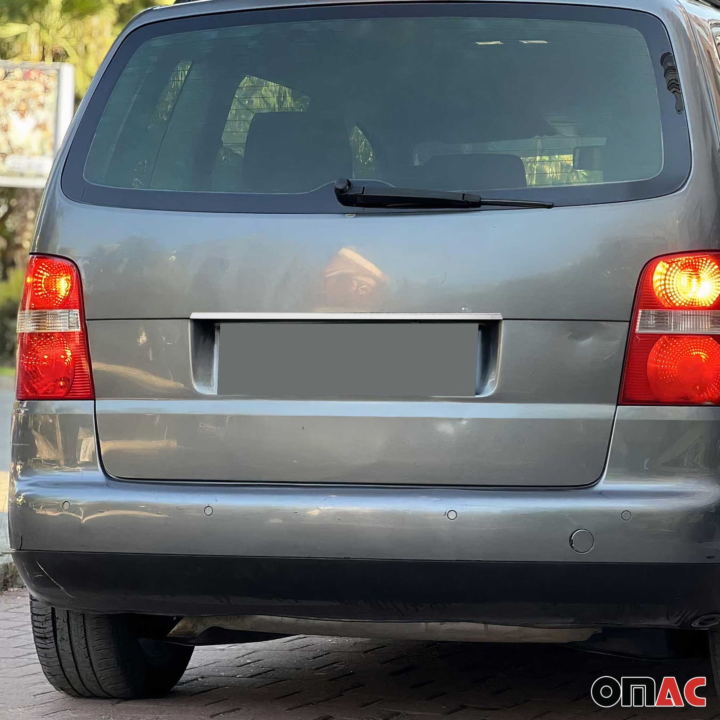 Kofferraumleiste Heckklappe Leiste für VW Passat 2000-2005 Edelstahl Chrom 1tlg