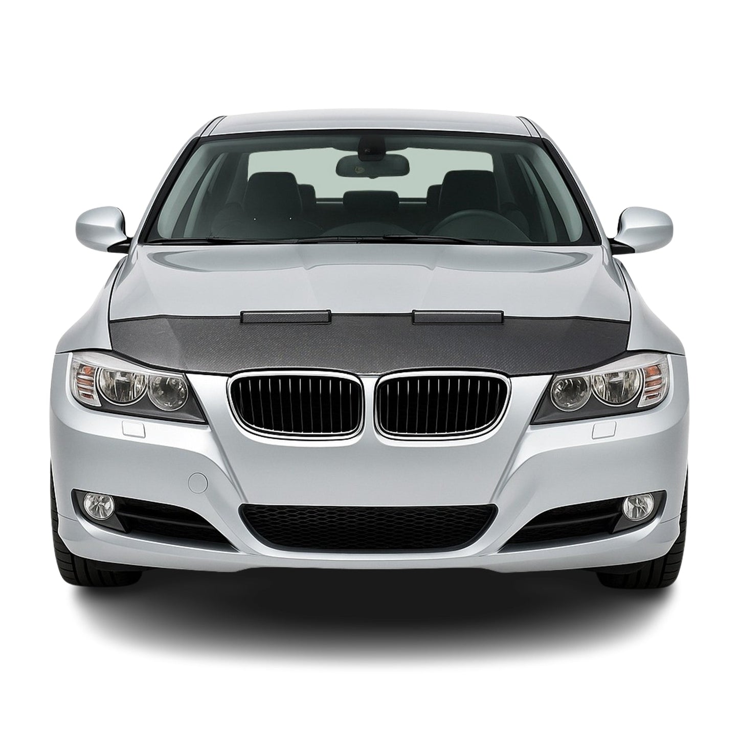 Protecție capotă BMW Seria 3 E90 E91 2005-2012, semifabricată, carbon