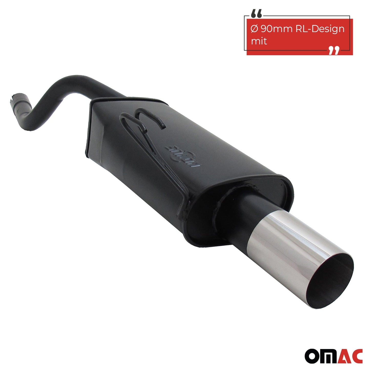 Novus Sportauspuff für Fiat Punto/ Punto Classic 5tür 188 1999-2010 90 RL-Design