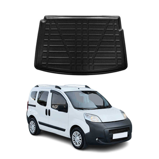 Kofferraumwanne Laderaumwanne für Citroen Nemo Kombi 2007-2018 Gummi TPE Schwarz