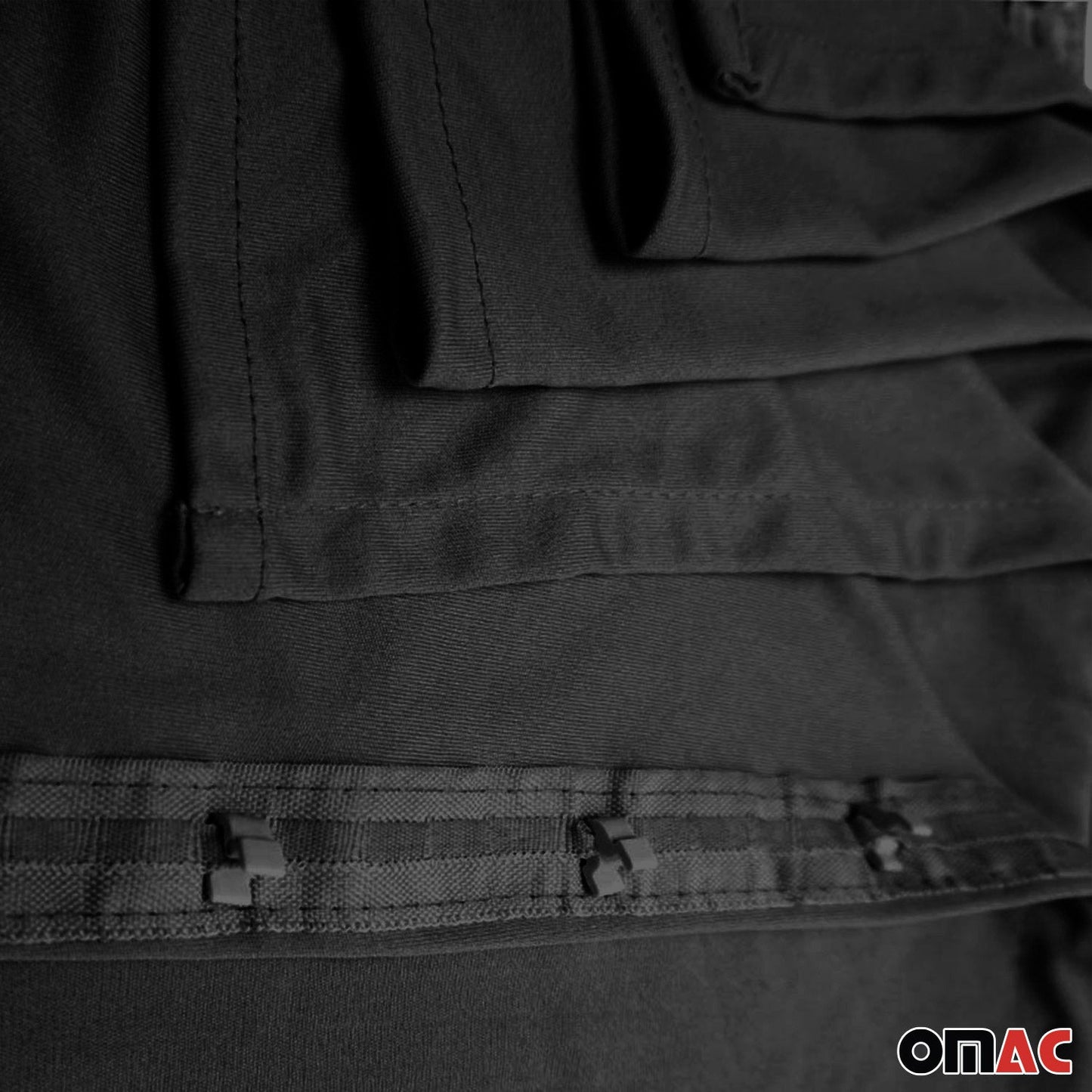 Maß Gardinen für Ford Transit H3 Fahrerhaus Abtrennung Sonnenschutz Schwarz