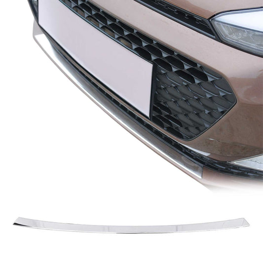 Benzi decorative grilă auto pentru Hyundai i20 2014-2020, oțel inoxidabil, argintiu, 1 bucată