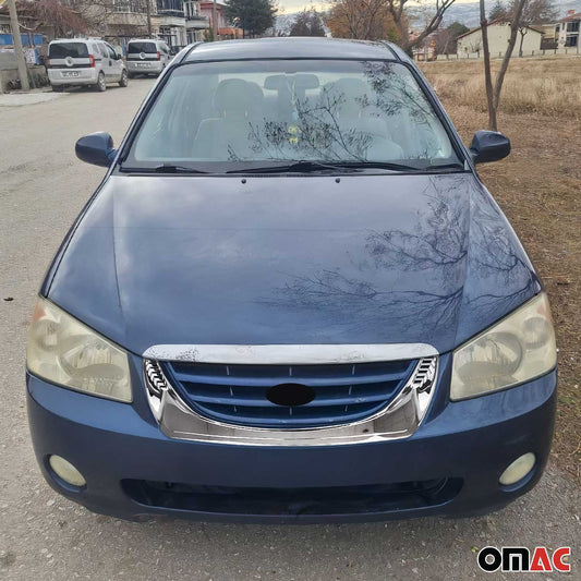 Kühlergrill Grillleisten für Kia Cerato 2004-2006 ABS Chrome