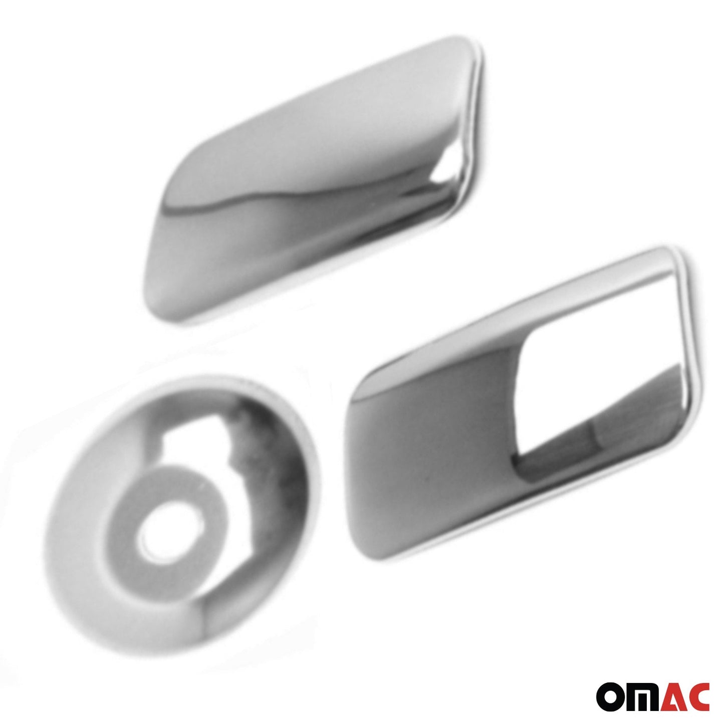 Ornamente mâner ușă, capace mâner ușă pentru Ford Transit 2005-2014 cu 2 uși, oțel inoxidabil 3x