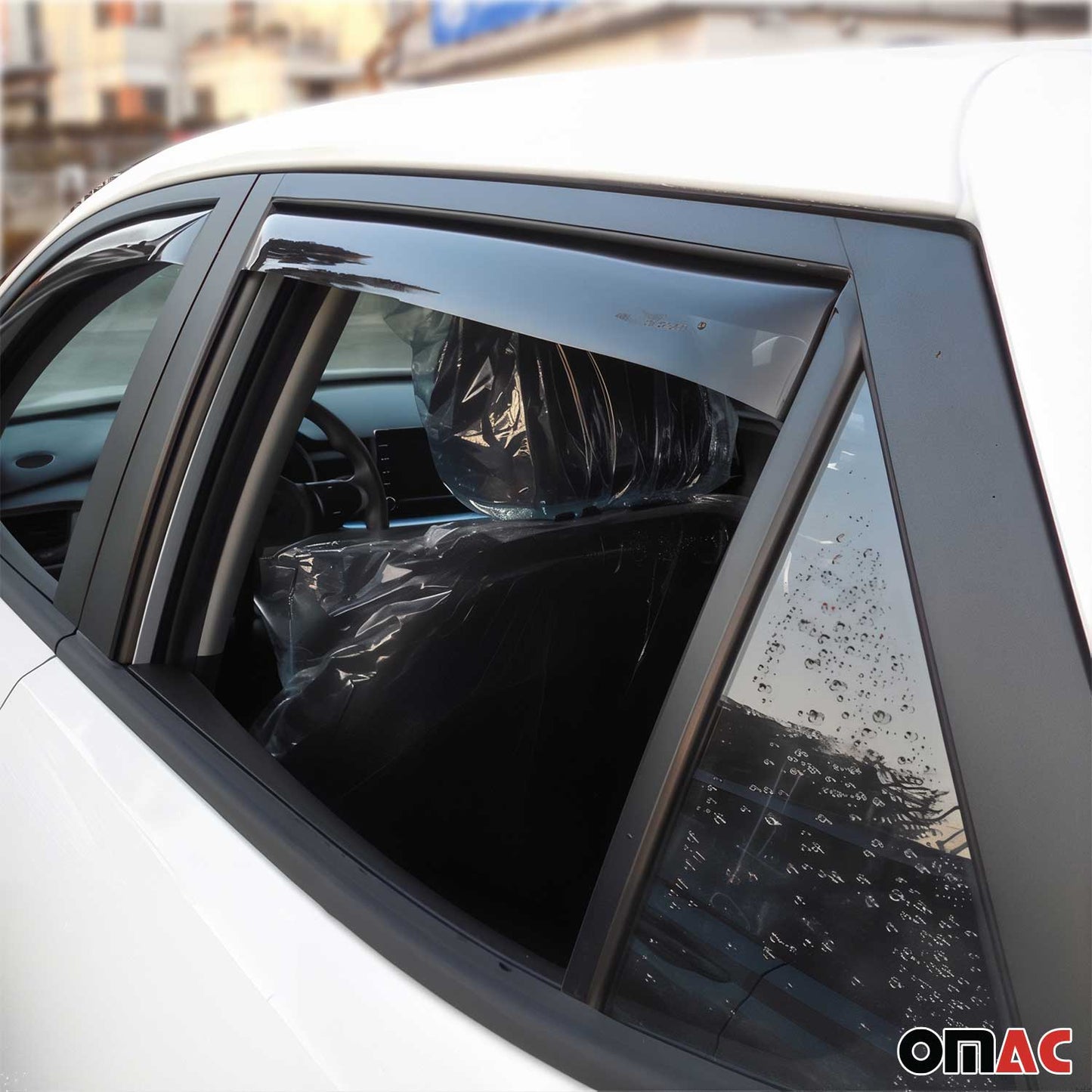 Windabweiser Regenabweiser für Kia Stonic 2017-2025 Dunkel Acryl 4tlg