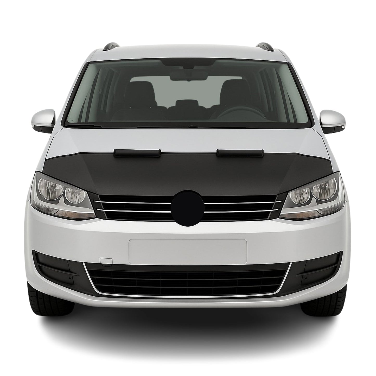 Protecție capotă anti-ciobire pentru VW Sharan 2010-2015, jumătate neagră