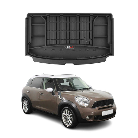OMAC Gummi Kofferraumwanne für Mini Countryman R60 2010-2016 Obere TPE Schwarz