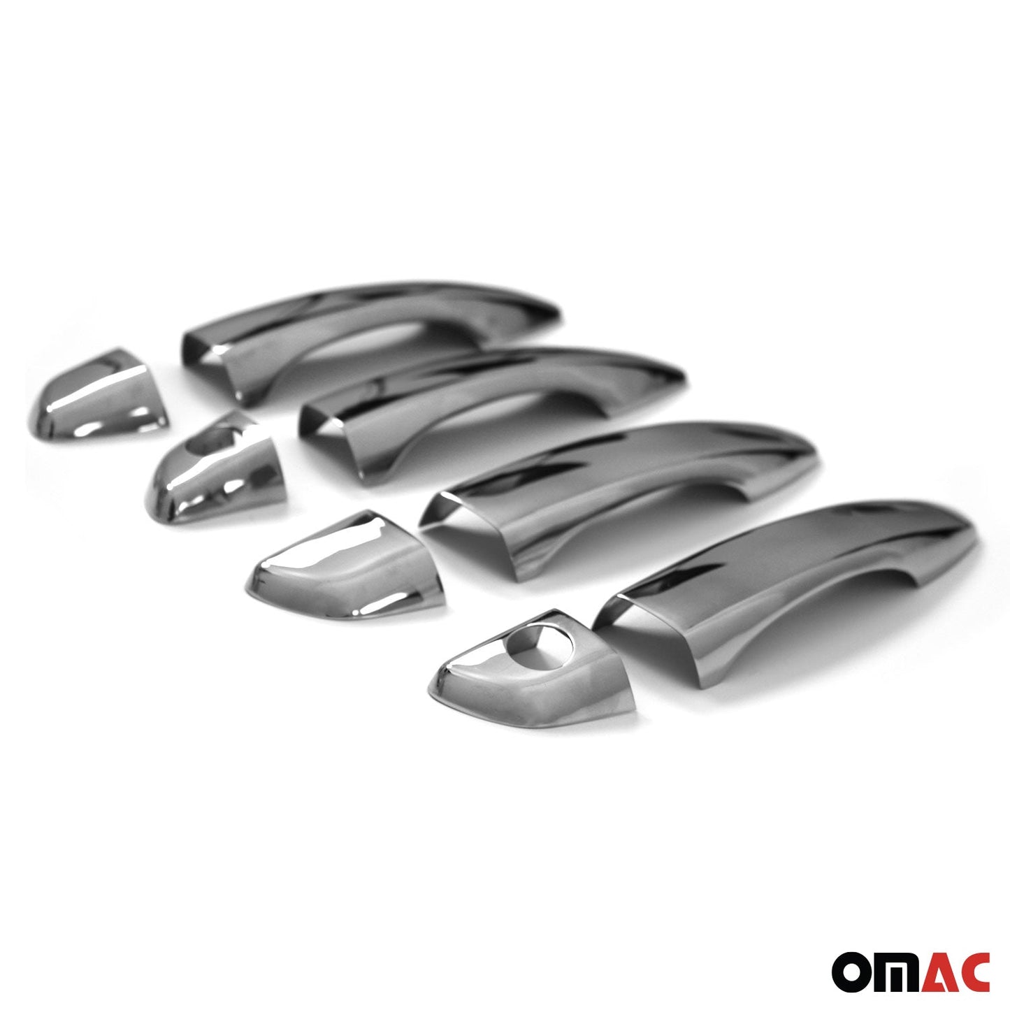 Capac mâner ușă pentru Peugeot 308 2013-2021 toate modelele cu 4 uși H2 oțel inoxidabil 8x