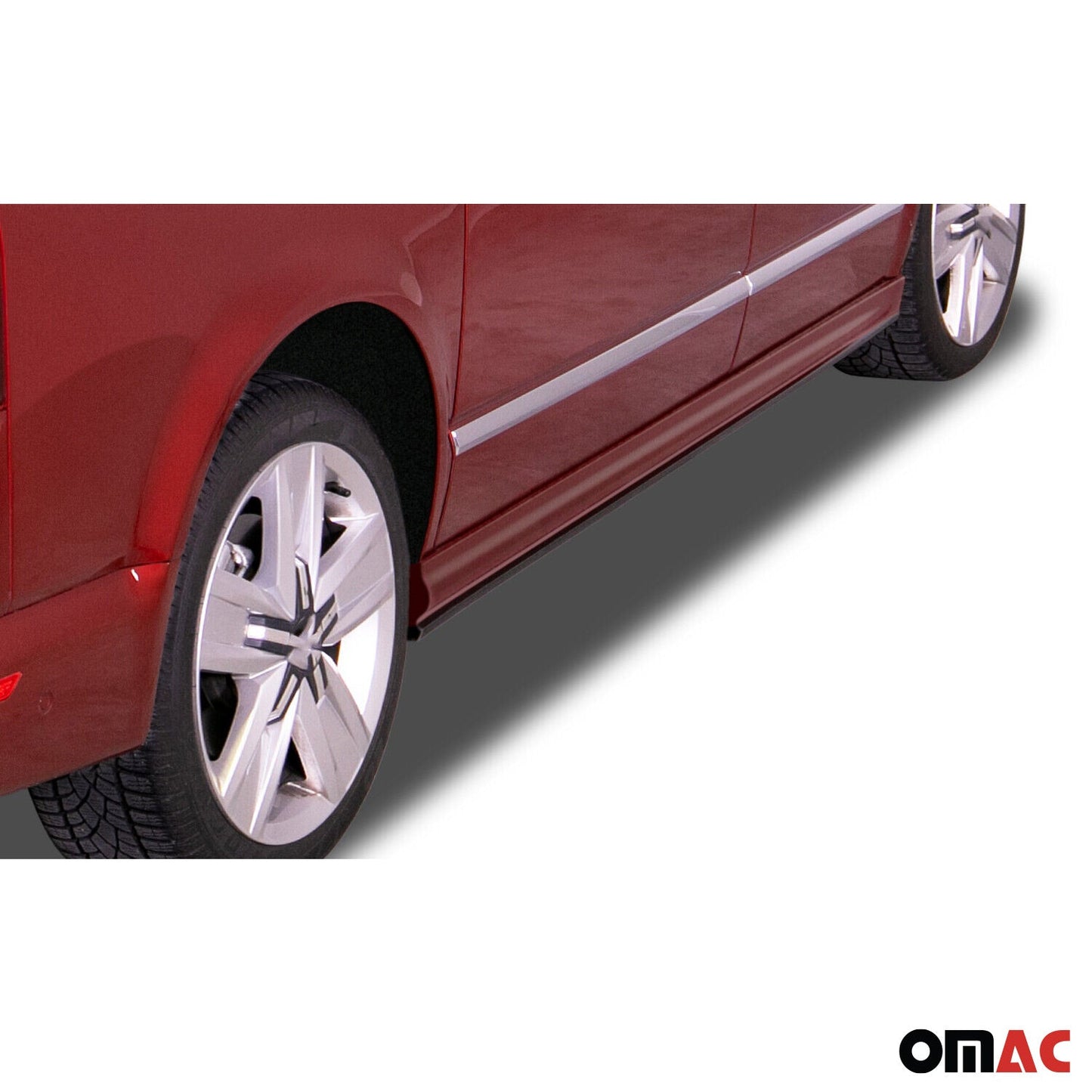 RDX Seitenschweller Kratzschutz für VW T6 T6.1 Transporter 2015-2024 L1 ABS