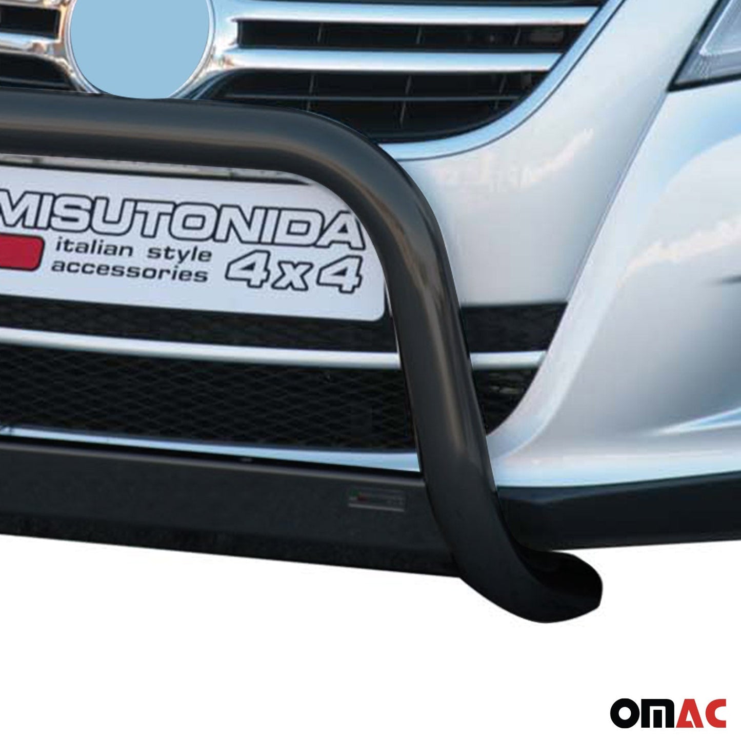 Frontbügel Frontschutzbügel für VW Tiguan 2007-2011 ø63mm Stahl Schwarz Schutz