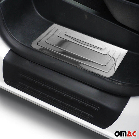Ornamente prag uși pentru VW Transporter T5 2003-2015, oțel inoxidabil, set 2 piese
