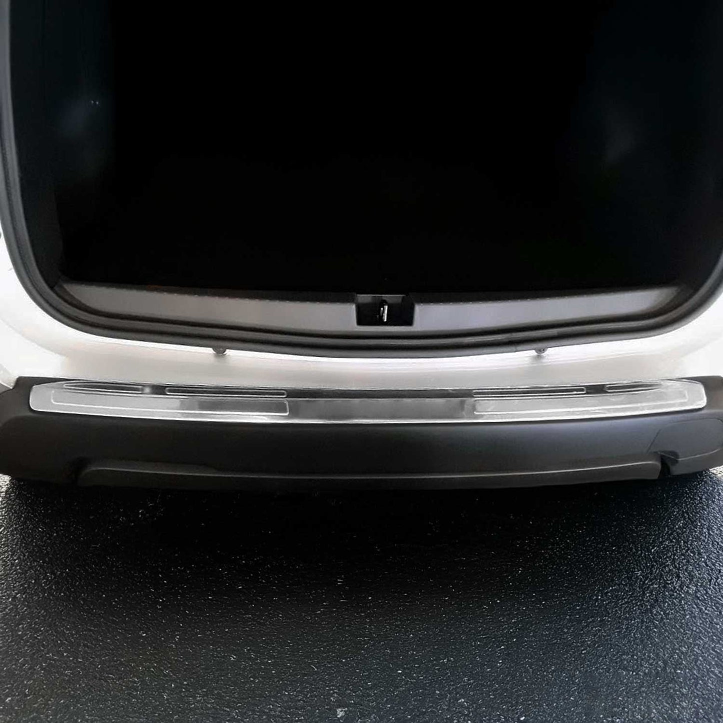 Ladekantenschutz Stoßstangenschutz für Dacia Duster 2018-2024 Chrom Silber