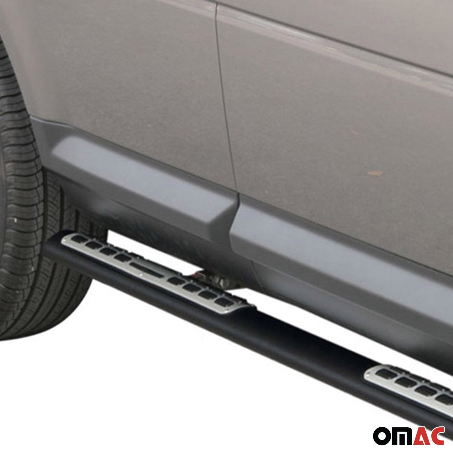 Stahl Schwellerrohre Trittbretter für Land Rover Freelander 2 2007-2014 Schwarz