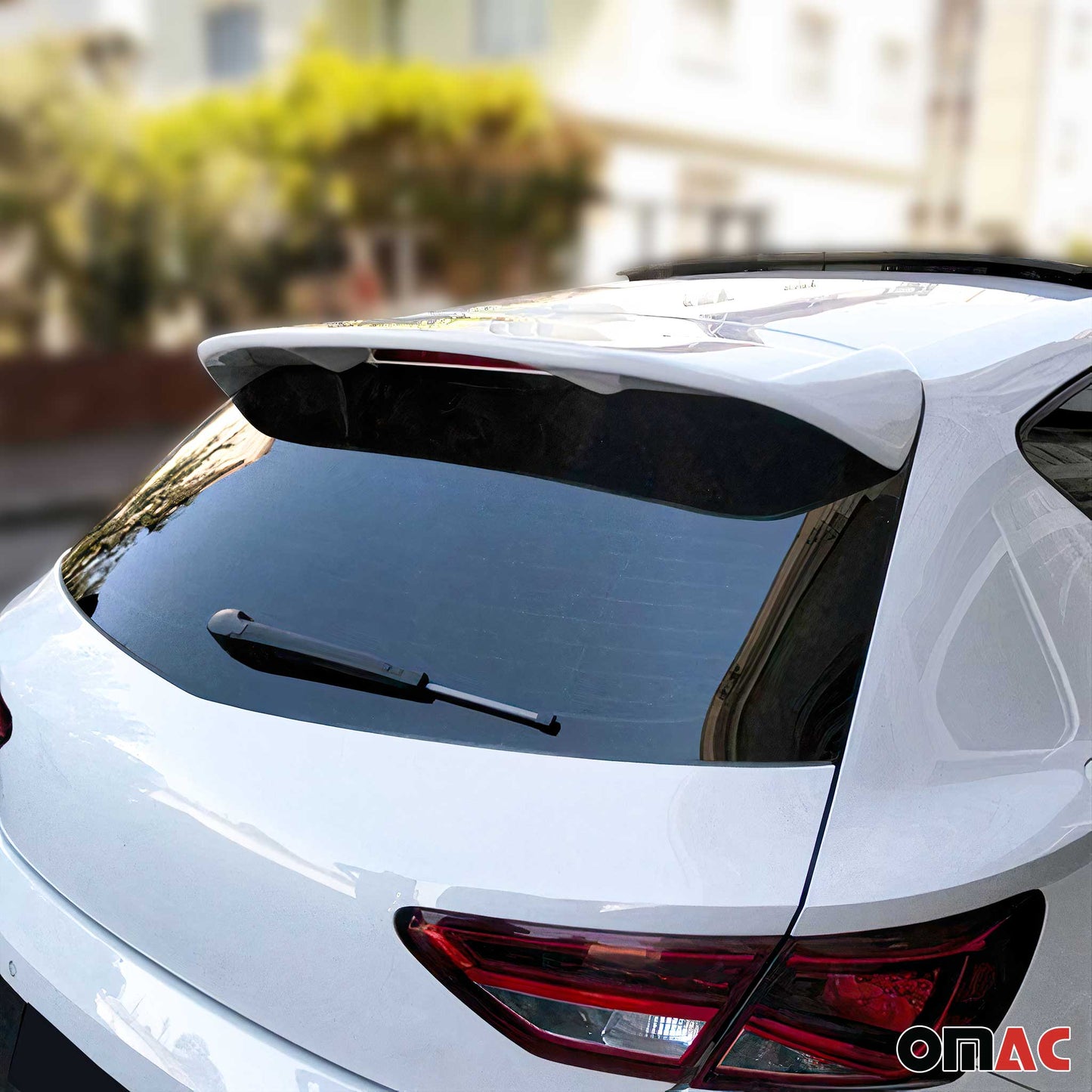 Eleron spate, aripă spate, bordură spate pentru Seat Leon FR 2012-2019, ABS natural, 1 bucată