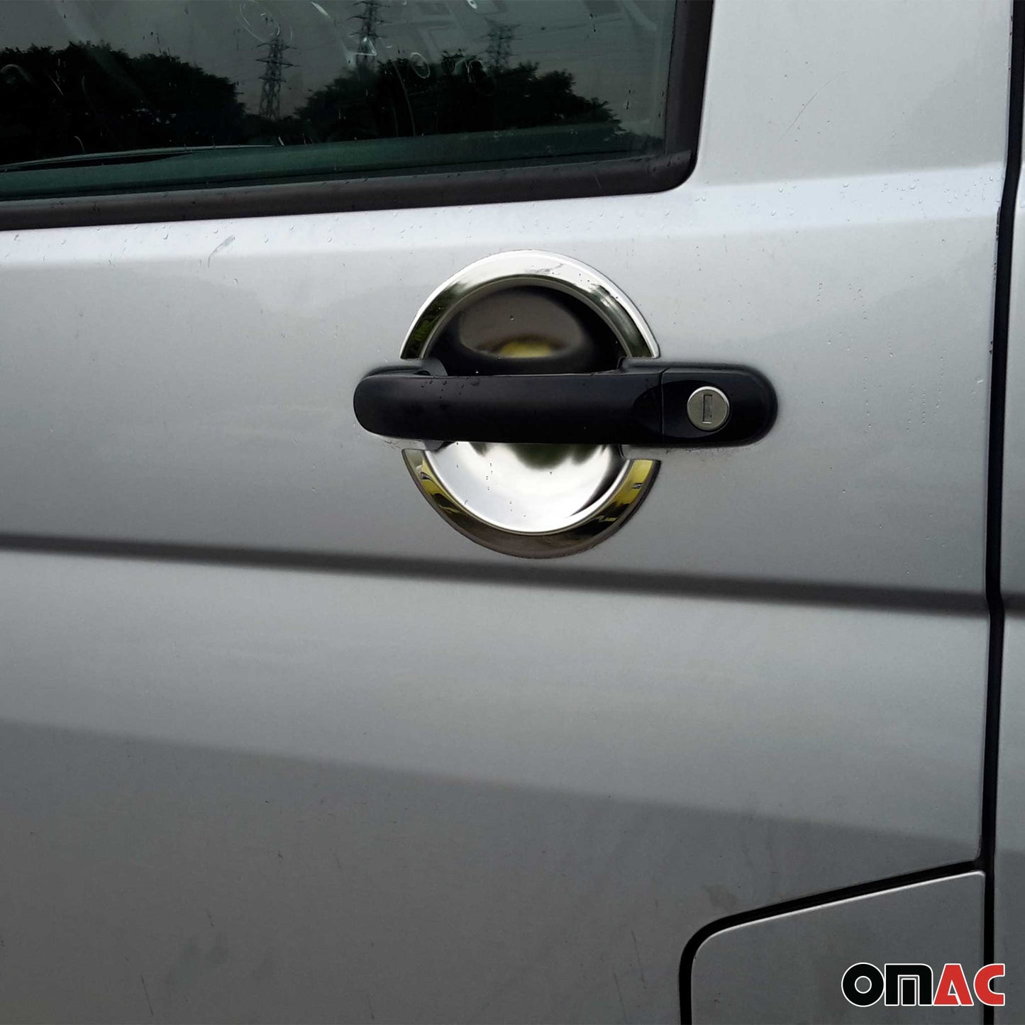 Türgriffschalen Türgriffmulden für VW Caravelle T5 2003-2015 Chrom 4x