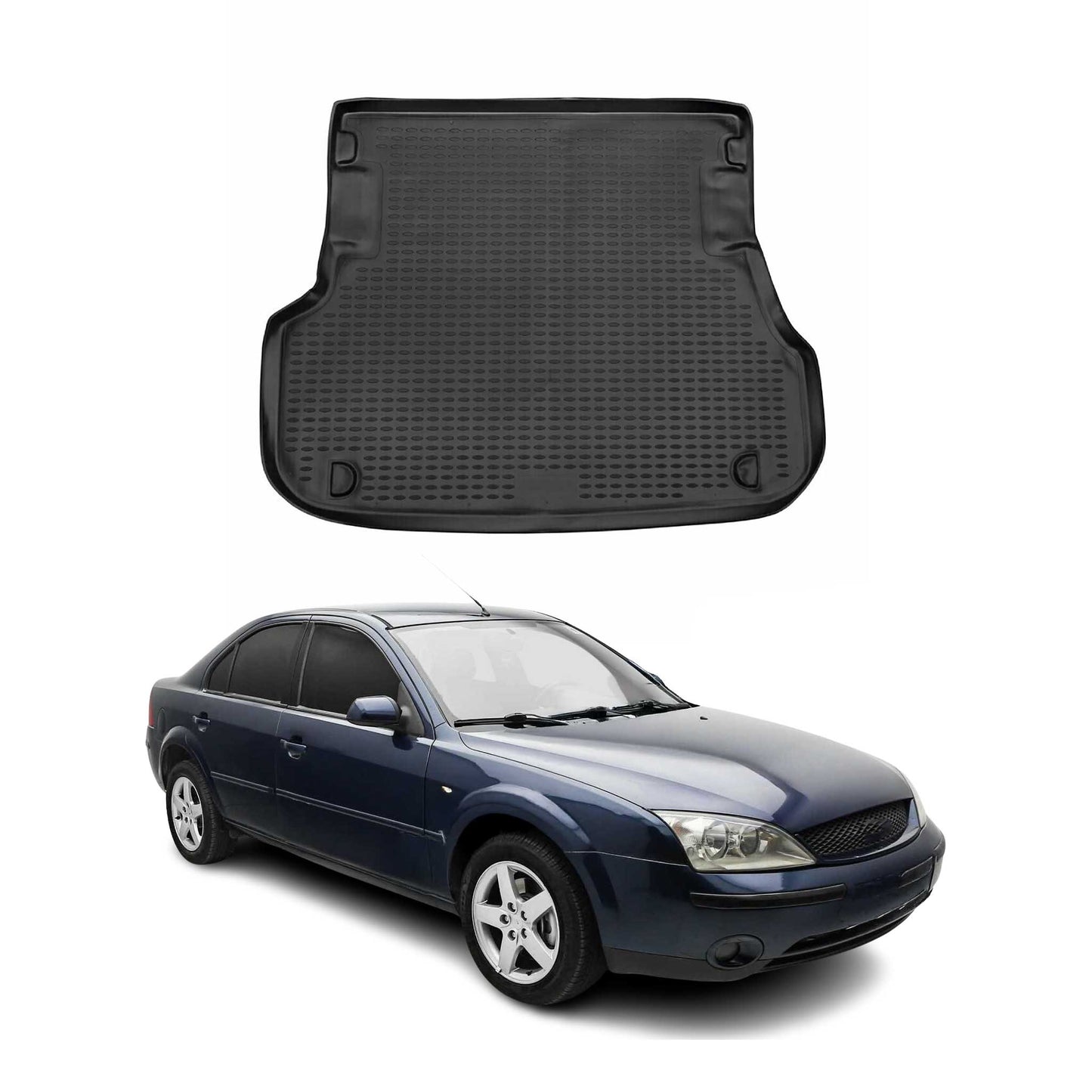 Kofferraummatte Kofferraumwanne für Ford Mondeo mk3 Turnier 2000-2007 Gummi TPE