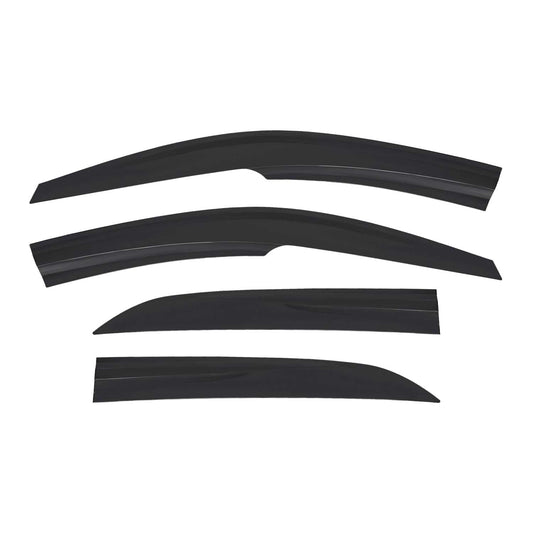 4x Windabweiser Regenabweiser für Hyundai i20 2014-2020 Schrägheck Acryl Dunkel