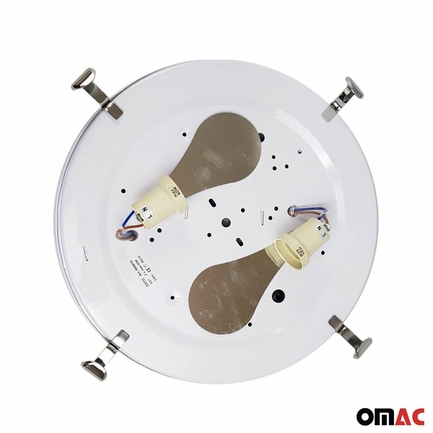 Deckenleuchte Deckenlampe Küchenlampe Glas Wandlampe Leuchte Flur Lampe 60W