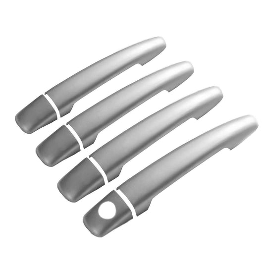 2012-2019 Peugeot 208 4Tür Türgriff Blende Türgriffkappen Edelstahl Matt 8x