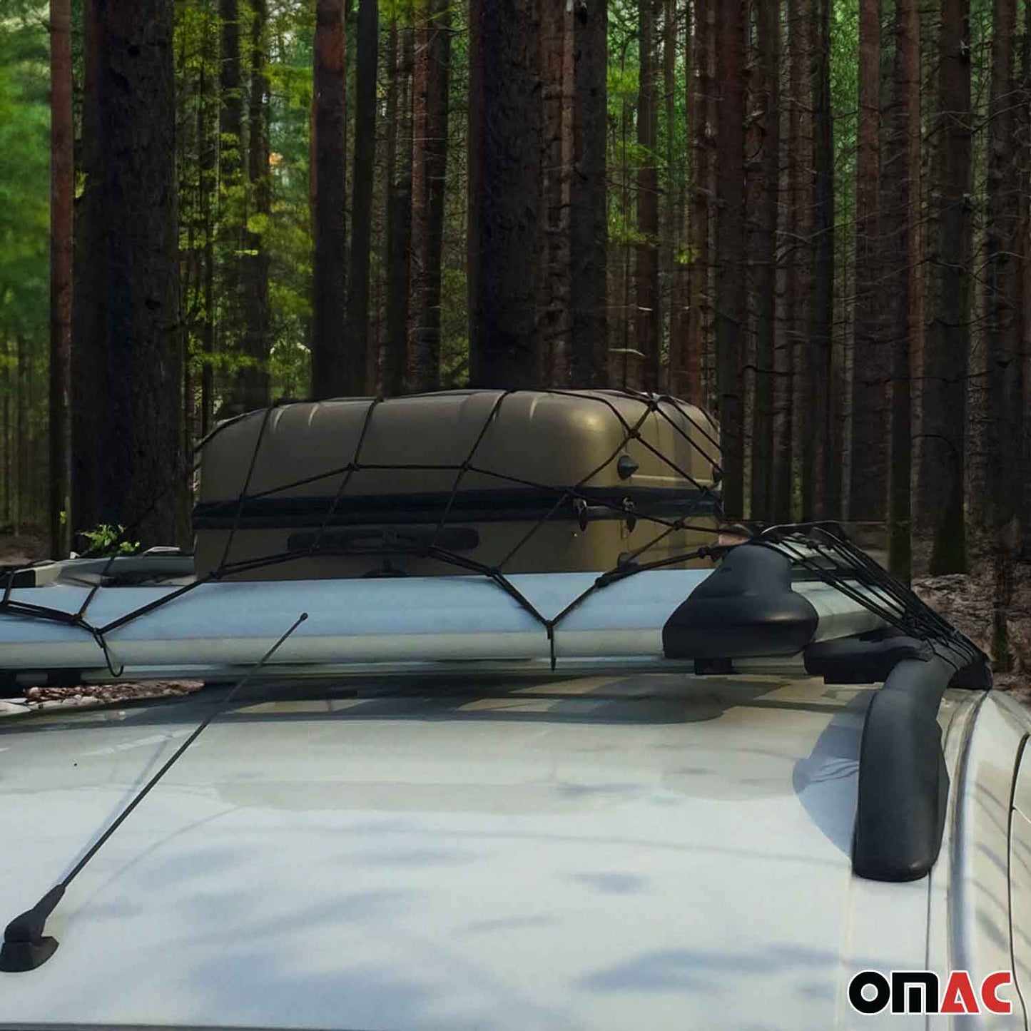 Transportnetz Ladungssicherungsnetz Gepäcknetz Kofferraumnetz Organizer 70x90cm