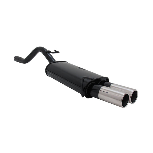 Novus Sportauspuff für Opel Corsa D 2x76mm Endschalldämpfer mit ABE