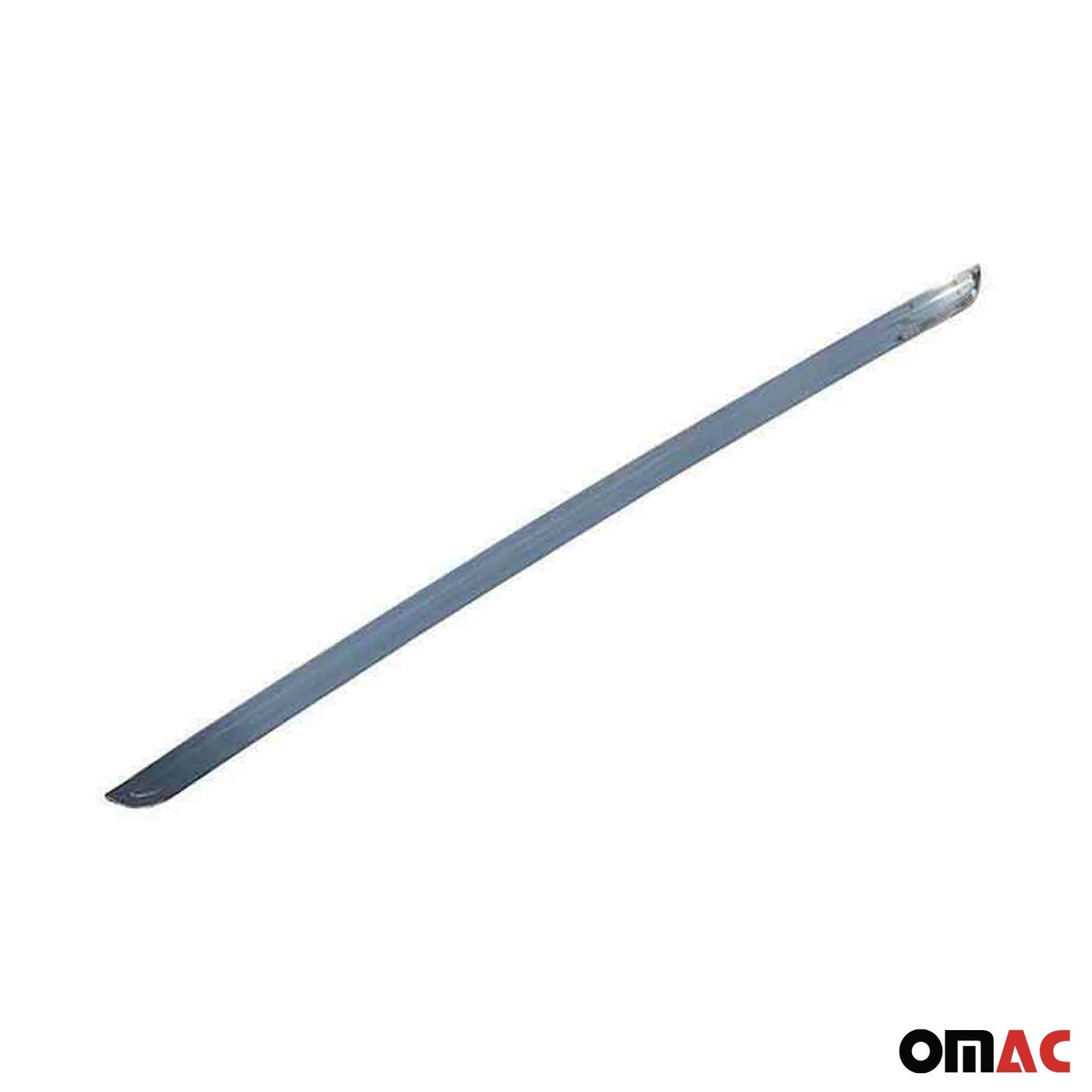 Bandă decorativă portbagaj, bandă decorativă spate pentru Fiat Fiorino Qubo 2007-2021, oțel inoxidabil cromat