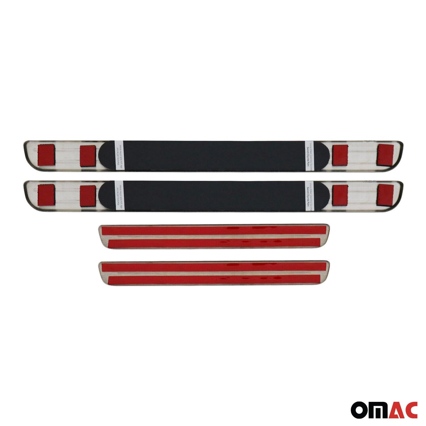 Ornamente prag uși exclusive pentru Citroen C3 2002-2010 Crom închis 4x