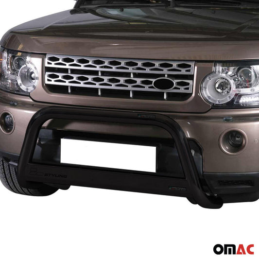 Bară de protecție/buton față pentru Land Rover Discovery 4 2009-2016 ø63mm Negru
