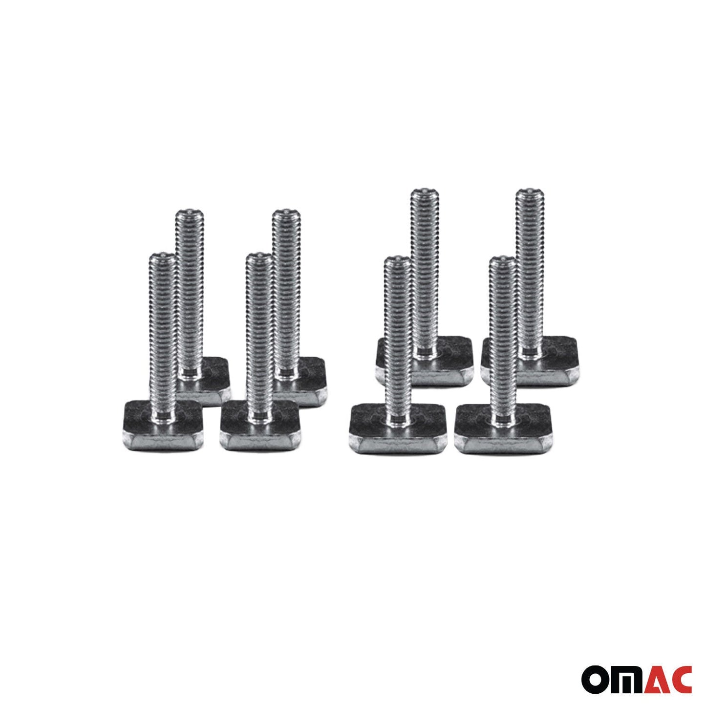 Zestaw adapterów T-slot firmy Menabo do montażu boxu dachowego Mania 320 Marathon (12x)