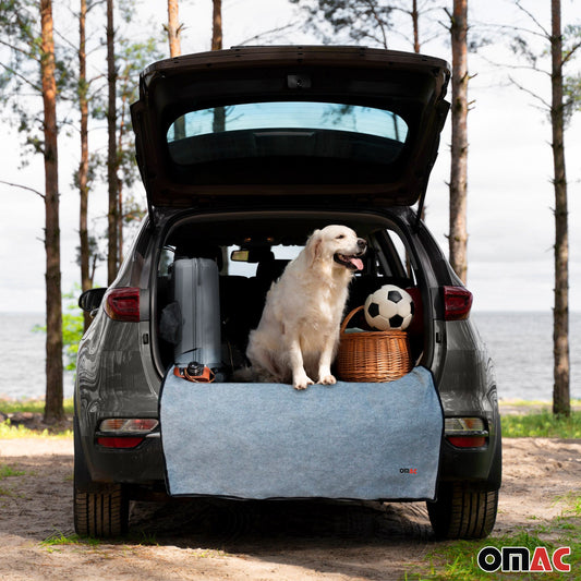 Stoßstangenschutz Haubenschutz Kompatibel mit kofferraumwannen 1 tlg Grau