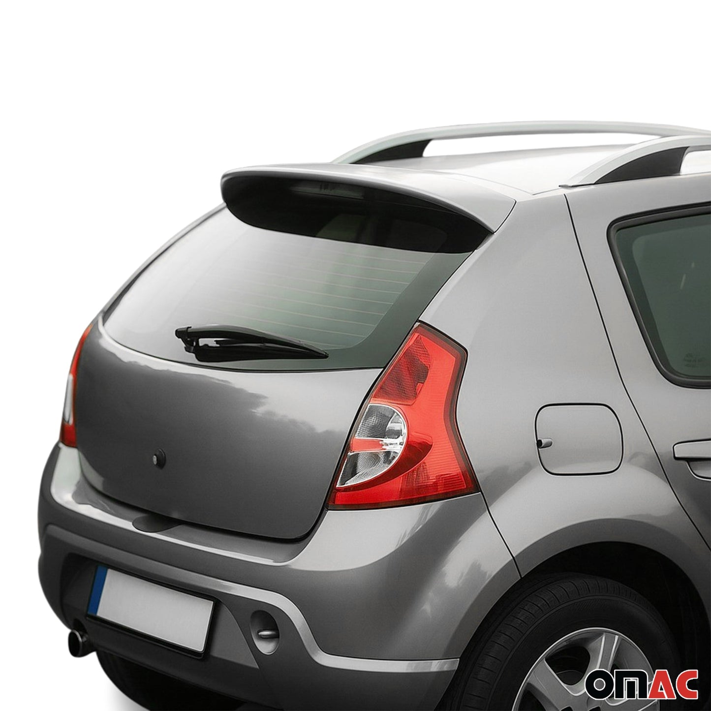 Heckspoiler Dachspoiler für Dacia Sandero & Stepway 2012-2020 Lackiert Grau