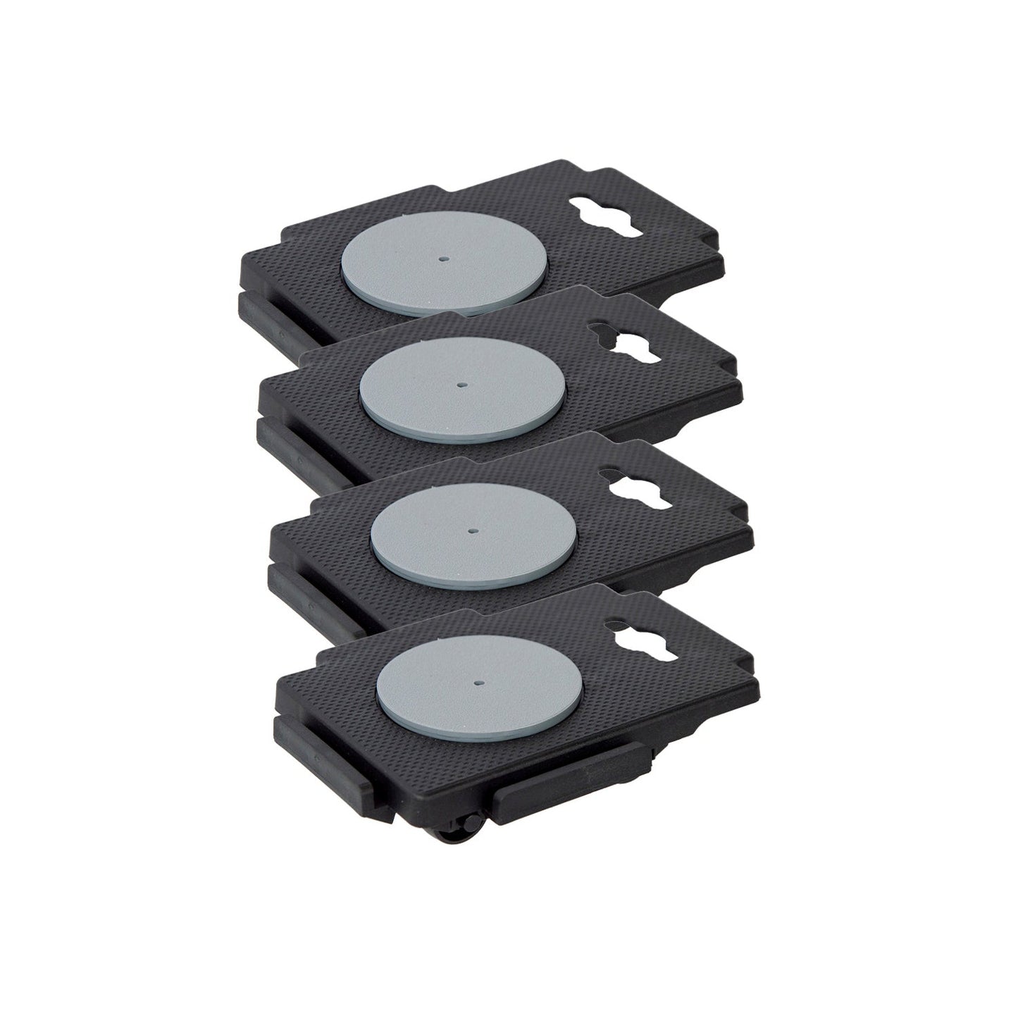 Wózek do transportu mebli 150 kg, wózek meblowy, podwozie transportowe, podnóżek, zestaw 4 szt.