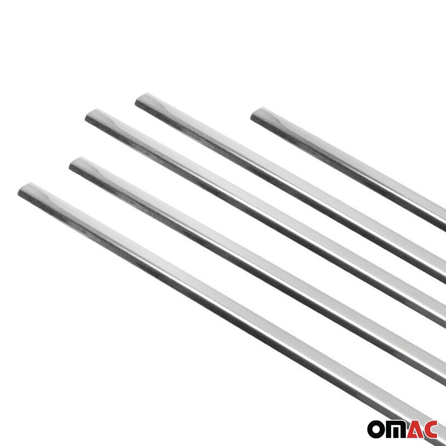 Fensterleisten Zierleisten für Opel Corsa C 2000-2006 Edelstahl Chrom 4tlg