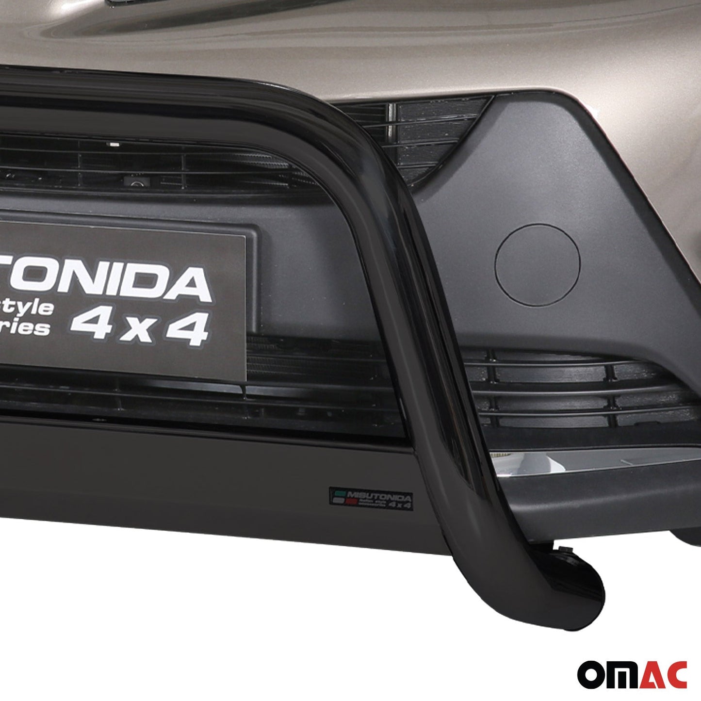 Bară de protecție/buton față pentru Toyota RAV4 XA40 2013-2015 ø63mm oțel negru