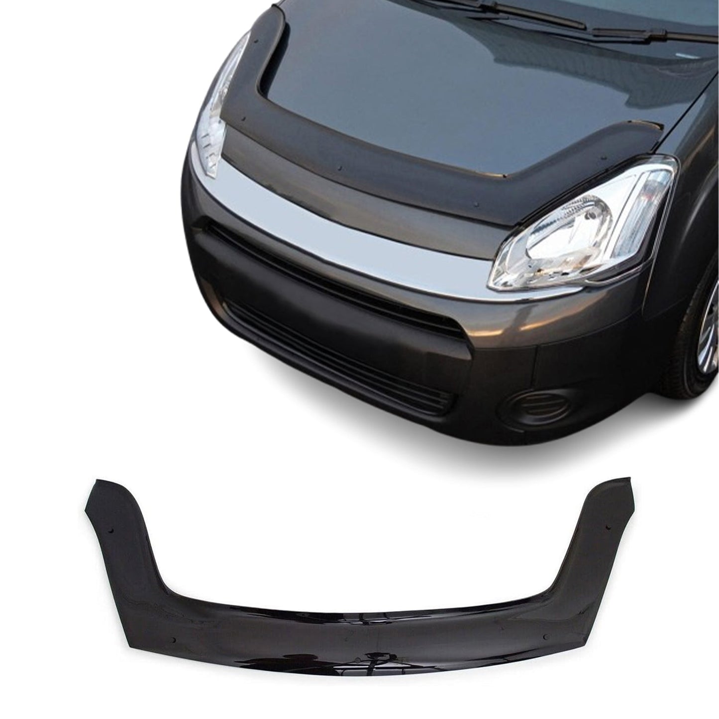 Motorhaube Deflektor Insekten für Citroen Berlingo Partner Tepee 2008-20 Dunkel