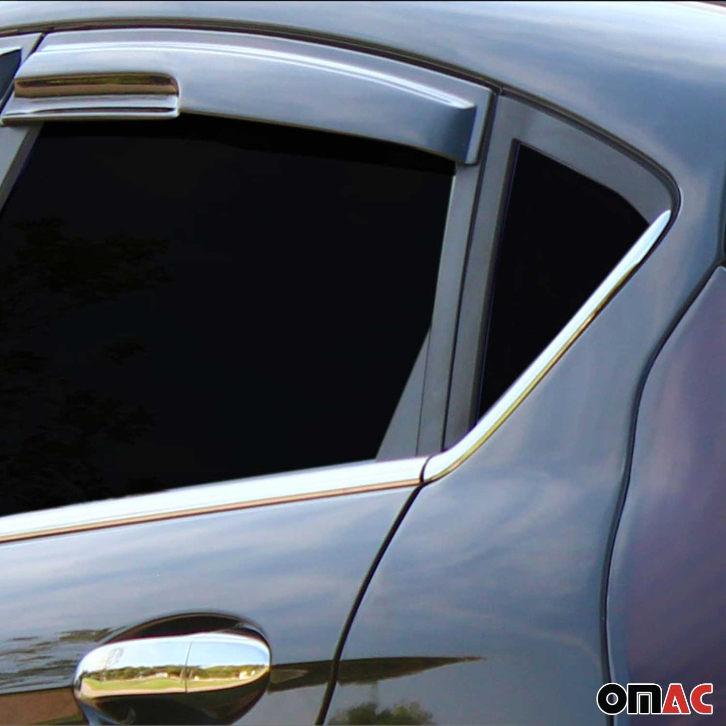 Fensterleisten Zierleisten für Ford Fiesta 2008-2017 Edelstahl Chrom 6tlg