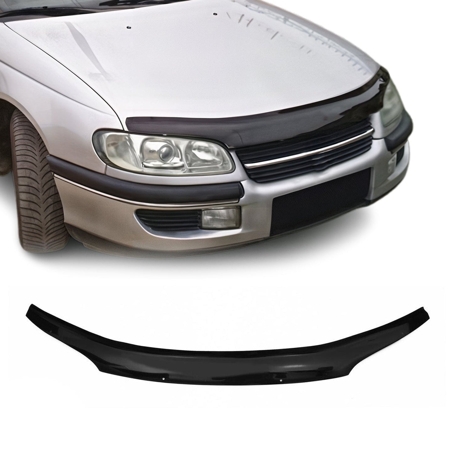 Deflector capotă protecție împotriva insectelor și a ciobiturilor pentru Opel Omega B 1994-04 Închis la culoare