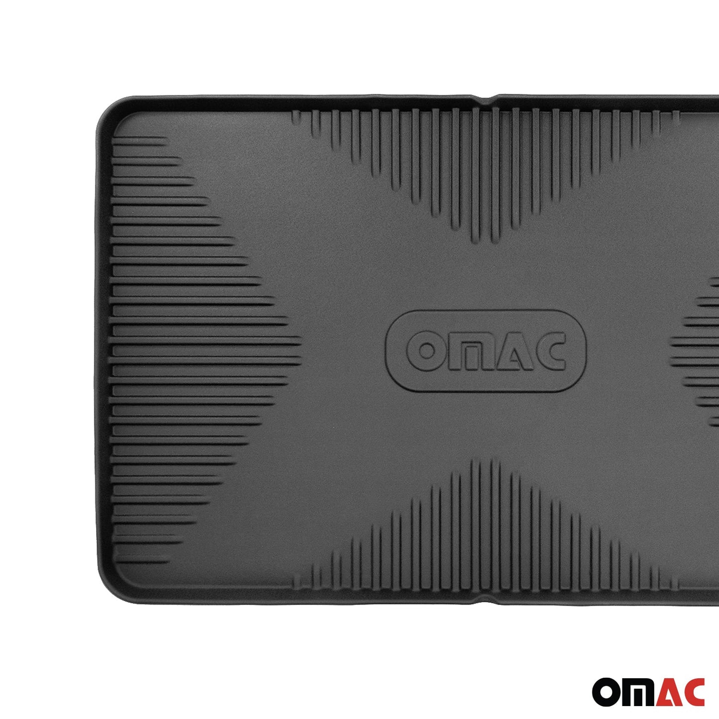 OMAC Fahrradmatte Antirutsch Bodenschutzmatte Mehrzweckmatte 115x75cm Gummi